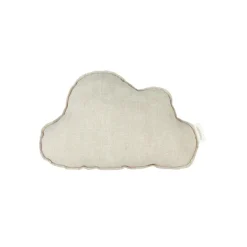Nobodinoz Sky Pillow, Washed French Linen - Greige