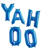 Northstar Balloons, Foil Balloon Blue Letter - Excluding Æ, Ø, Å