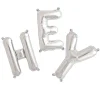 Northstar Balloons, Silver Foil Balloon Letters - excluding Q, Æ, Ø, Å