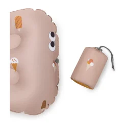 Noui Noui Have a seat, Inflatable Seat Cushion for Kids - Ice Cream Rose