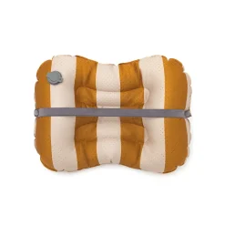 Noui Noui Have a Seat, Inflatable Seat Cushion for Kids - Stripes Nude/Mustard
