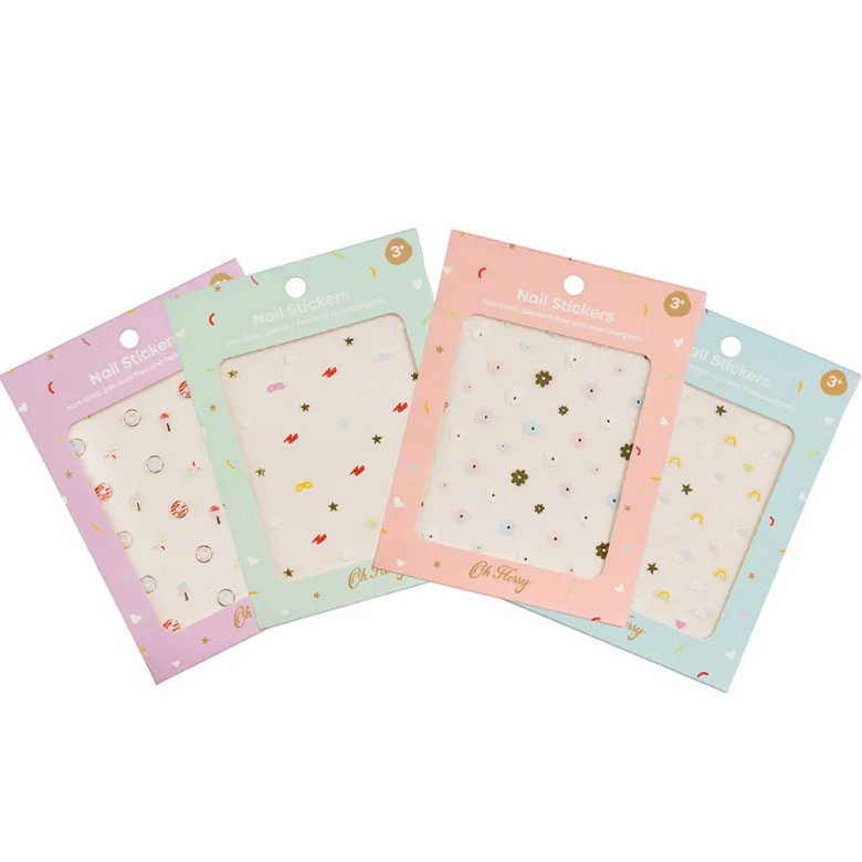 Oh Flossy, Nail Stickers – Set of 4