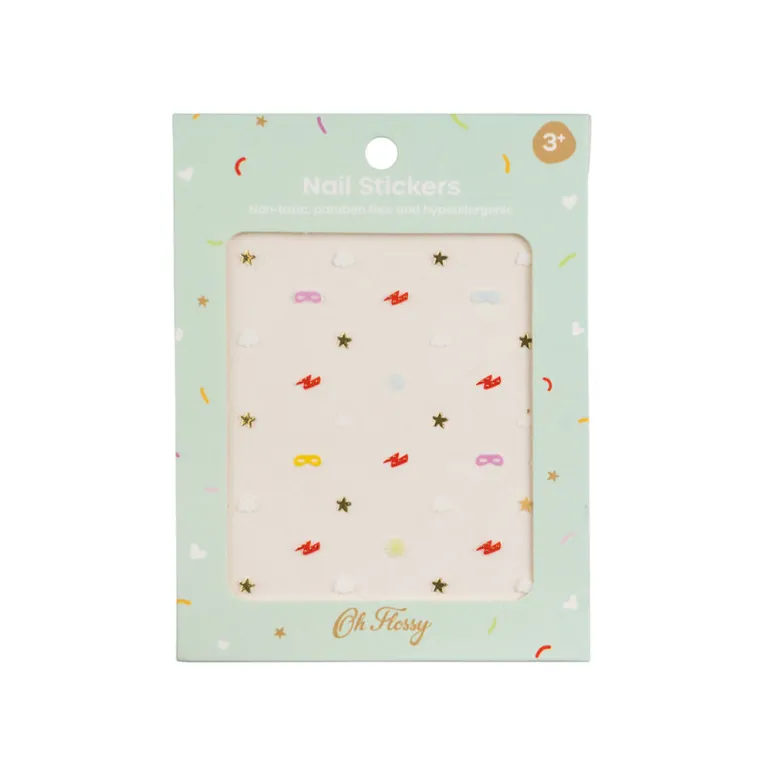 Oh Flossy, Nail Stickers – Set of 4