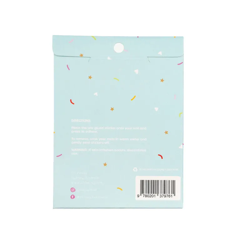 Oh Flossy Nail Stickers, Sky