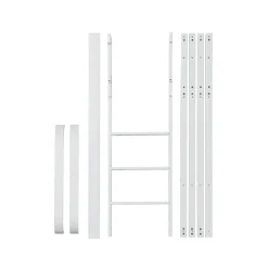 Oliver Furniture, Conversion Kit, from Wood Mini+ Crib Basic to Half-Height Bed - White