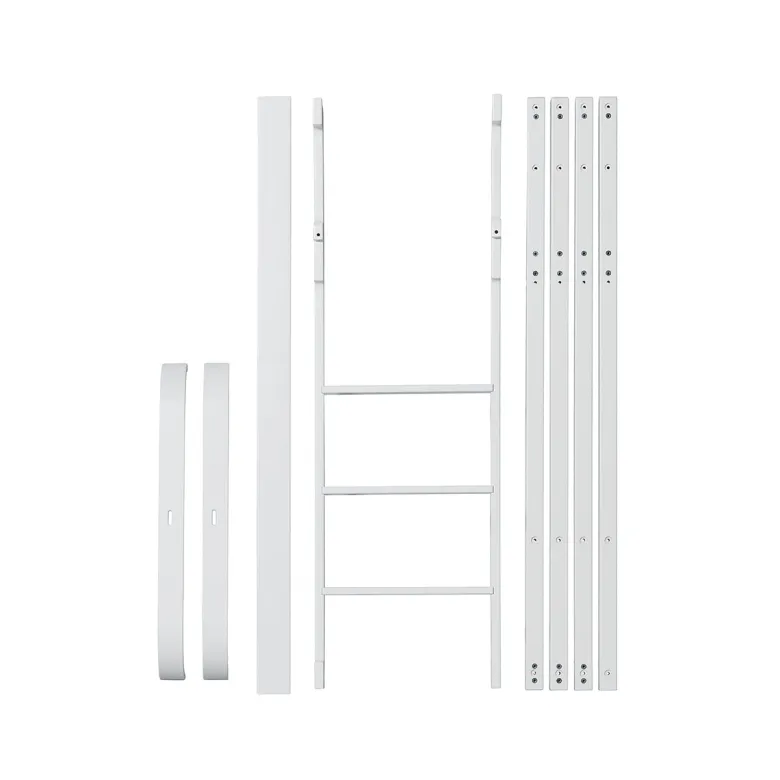 Oliver Furniture, Conversion Kit, from Wood Mini+ Crib Basic to Half-Height Bed - White