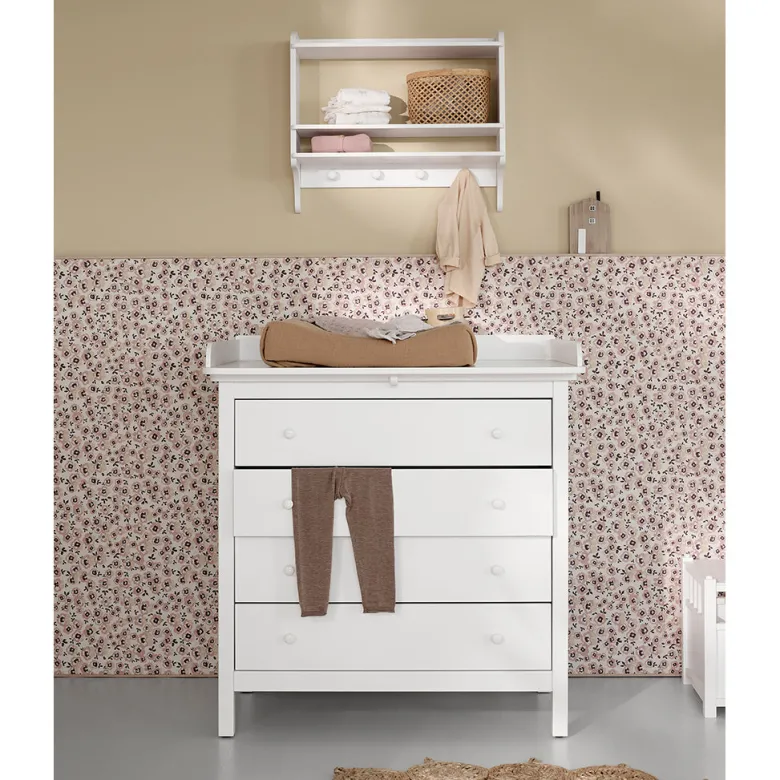 Oliver Furniture Seaside boghylde m. knager