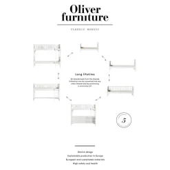 Oliver Furniture Seaside Bed – White