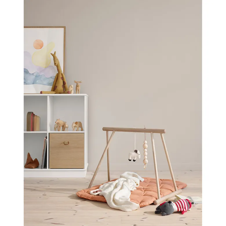 Oliver Furniture Wood Baby Gym, Wooden Activity Frame – Oak