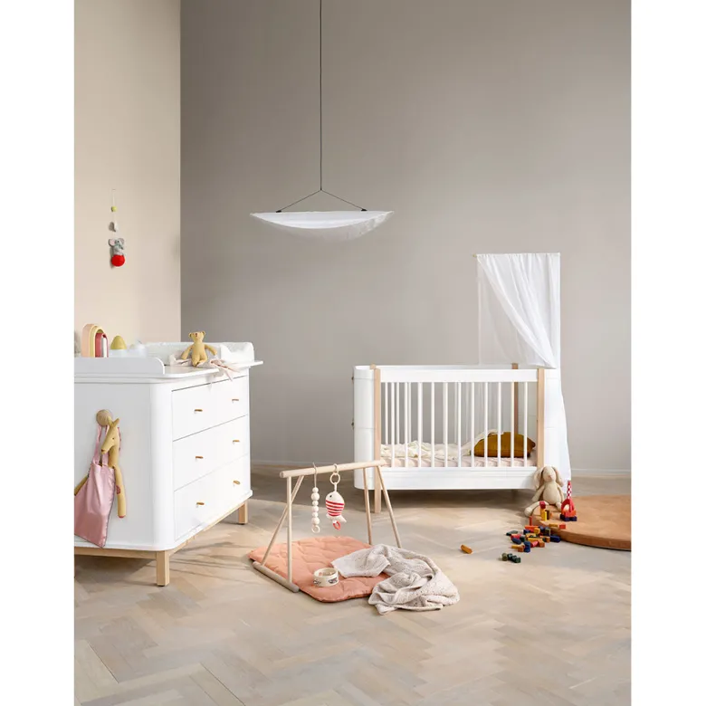 Oliver Furniture Wood Baby Gym, Wooden Activity Frame – Oak