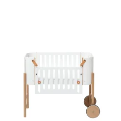 Oliver Furniture, Wood Co-sleeper, Cradle and Bench - Multifunctional Baby Bed