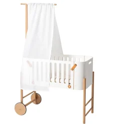 Oliver Furniture Wood Co-sleeper Bed Canopy, White