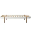 Oliver Furniture, Wood Lounger, 120 x 200 cm – white/oak