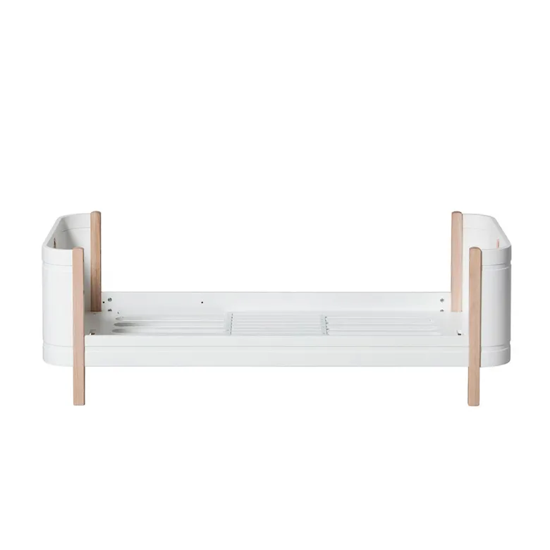 Oliver Furniture, Wood Mini+ Junior Bed - White/Oak