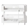 Oliver Furniture, Wood Mini+ Mid-Height Bunk Bed - White