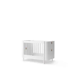 Oliver Furniture, Wood Mini+ Crib Including Junior Kit – White
