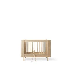 Oliver Furniture, Wood Mini+ Crib excl. Junior Kit - Oak