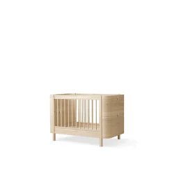 Oliver Furniture, Wood Mini+ Crib excl. Junior Kit - Oak