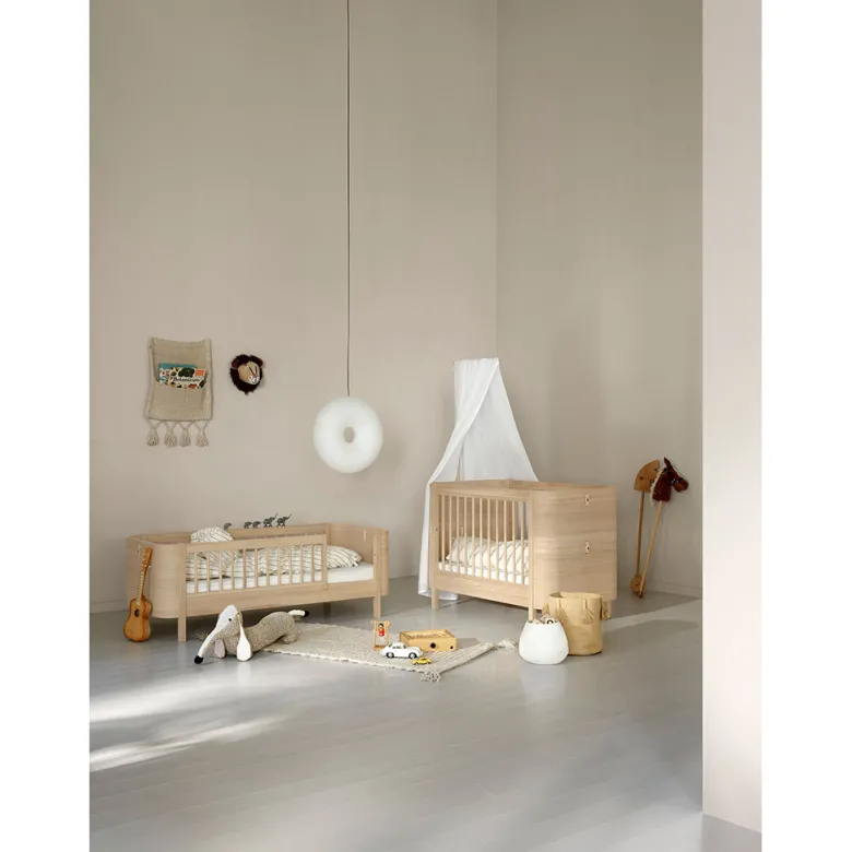 Oliver Furniture, Wood Mini+ Crib excl. Junior Kit - Oak