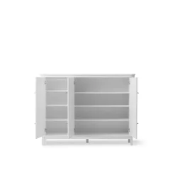 Oliver Furniture Wood multiskab m. 3 døre, hvid