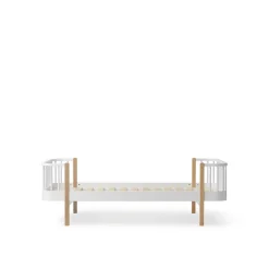 Oliver Furniture, Wood Original, Bed - White/Oak