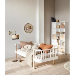 Oliver Furniture, Wood Original, Sofa Bed - White/Oak