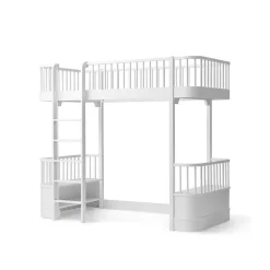 Oliver Furniture, Wood Original, Loft Bed - White