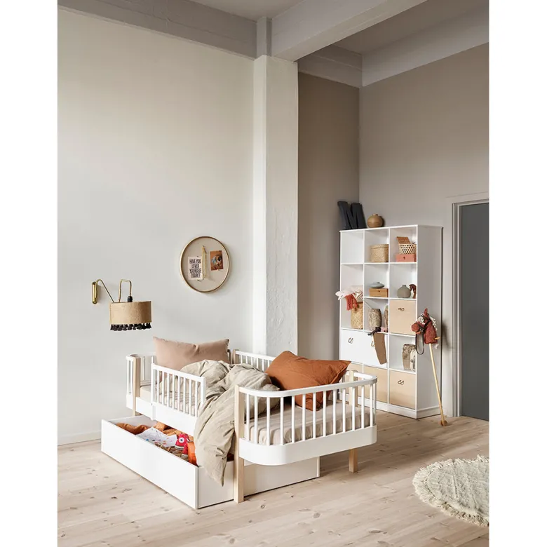 Oliver Furniture Wood Original Bed Rail, White