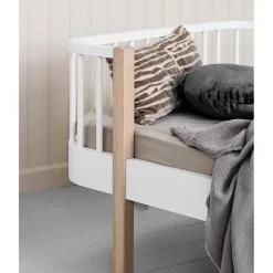 Oliver Furniture Wood Original Junior Sofa Bed - White/Oak