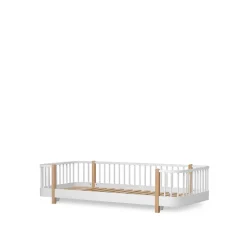 Oliver Furniture, Wood Original, Floor Bed – White/Oak
