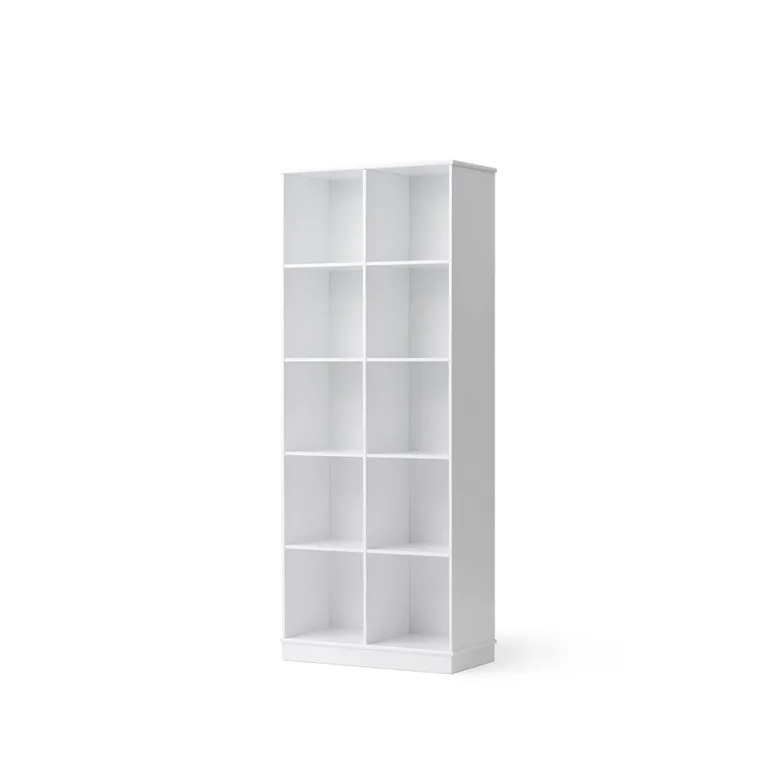 Oliver Furniture Wood reol, 2x5 rum lodret m sokkel