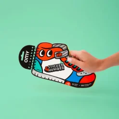 Omy Activity Book with 200 Stickers, Street