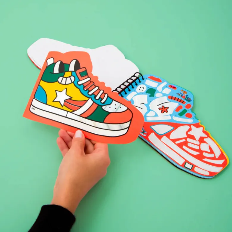 Omy Activity Book with 200 Stickers, Street