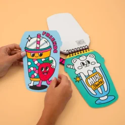 Omy Activity Book with 200 Stickers – Bubble Tea
