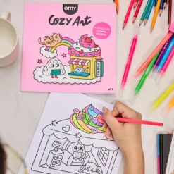 Omy Coloring Book, Cozy Art - Kawaii