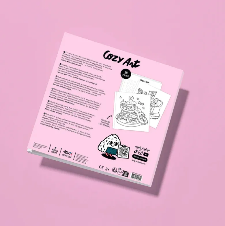 Omy Coloring Book, Cozy Art - Kawaii