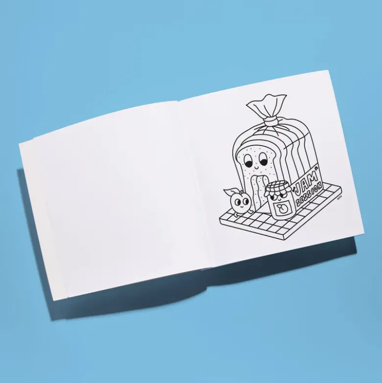 Omy Coloring Book, Cozy Art - Supermarket