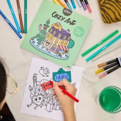 Omy Coloring Book, Cozy Art - Paris