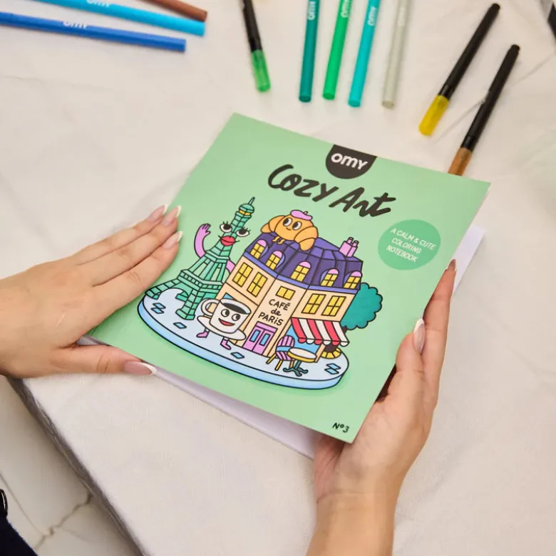 Omy Coloring Book, Cozy Art - Paris