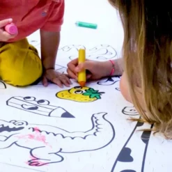 Omy Giant Coloring Poster, My First Art Poster, 100 x 70 cm - From 18 Months