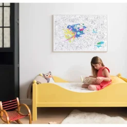 Omy Large Coloring Poster, 70 x 100 cm - Cosmos