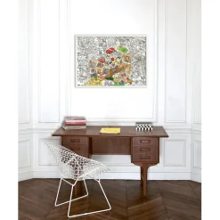 Omy Large Coloring Poster, 70 x 100 cm - Kids Life