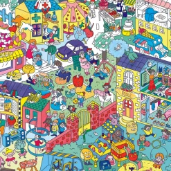Omy Large Coloring Poster, 70 x 100 cm - Kids Life