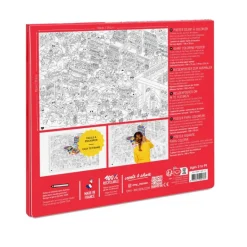 Omy Large Poster for Coloring, Supermarket