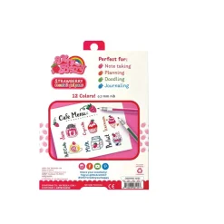 OOLY - Scented Gel Pens Set of 12 - Very Berry Strawberry