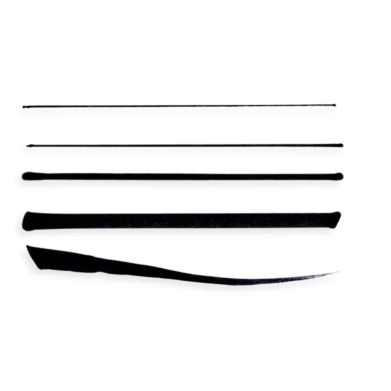 Ooly Black Pens Set of 5, The Ink Works Collection
