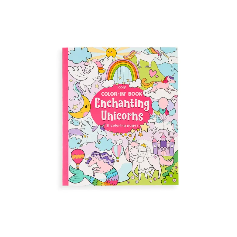 Ooly Coloring Book, Enchanting Unicorns