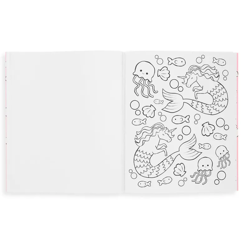 Ooly Coloring Book, Enchanting Unicorns