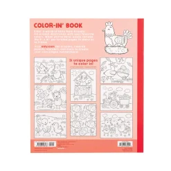 Ooly Coloring Book, Little Farm Friends