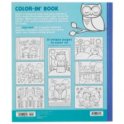 Ooly Coloring Book, Little Cozy Critters - Creatures